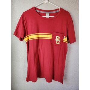 Rare/Retired PINK Victoria's Secret USC Trojans We Run LA Short Sleeve T-Shirt